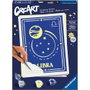 Ravensburger Kit de Pintura por Números CreArt Zodiac Libra
