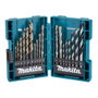 Makita Juego de Brocas M-Force de 18 Piezas para Metal, Madera y Piedra