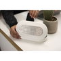 Master Lock Mini caja fuerte portátil con cable de seguridad, Blanco