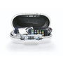 Master Lock Mini caja fuerte portátil con cable de seguridad, Blanco
