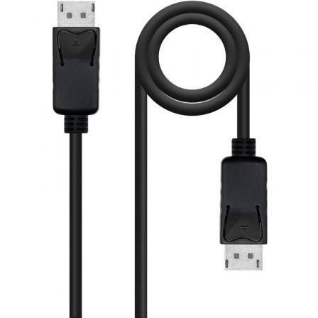 Nanocable 10.15.2802 Cable DisplayPort 1.4 8K Macho - Macho 2 Metros Negro Certificado Nanocable 10.15.2802 Cable DisplayPort 1.4 8K Macho - Macho 2 Metros Negro Certificado