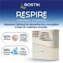 Bostik BOS1690994412360 Absorbente de Humedad Respira Hasta 25 m² 2 Recambios sin Perfume 2 x 250 g