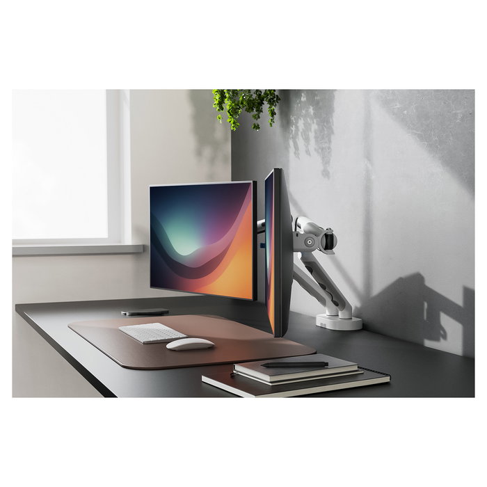 Digitus Báscula de Cocina Digital Dual con Pantalla TFT de 3.5", Capacidad Máx. 10 kg, Color Blanco