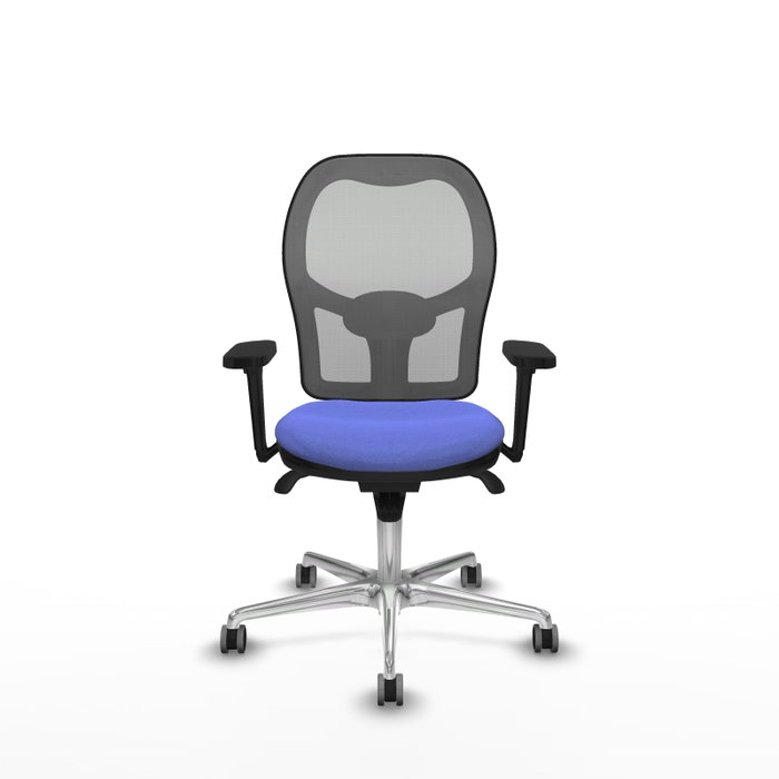 PIQUERAS Y CRESPO Silla de oficina Jorquera, mecanismo Sincro, Azul claro y Gris PIQUERAS Y CRESPO Silla de oficina Jorquera, mecanismo Sincro, Azul claro y Gris
