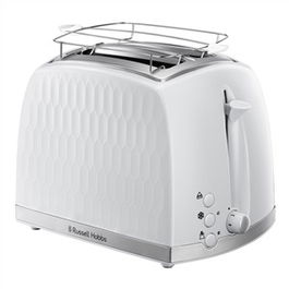 Russell Hobbs 26060-56 Tostador Honeycomb Blanco para 2 Rebanadas