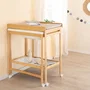 Roba ROB4005317313931 Cambiador con bañera deslizante Incluye colchón hidrófugo estilo Roba Gris Estante de almacenaje Madera natural