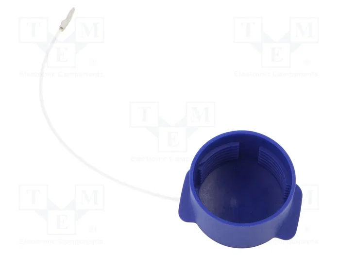 HARTING Tapa de protección azul IP67 IP6K9K rosca interior HARTING Tapa de protección azul IP67 IP6K9K rosca interior