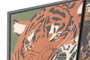 DKD Home Decor Cuadro Tigre Leopardo Surtido de 2 Unidades