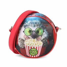 Karactermania Krazymals Bolso Bandolera Redondo Hedgehog Krazymals Multicolor 18x18x6cm 1.70L