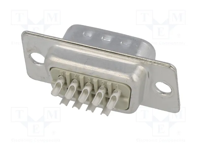 HARTING Conector D-Sub Macho de 9 Pines para Transferencia de Datos