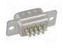 HARTING Conector D-Sub Macho de 9 Pines para Transferencia de Datos
