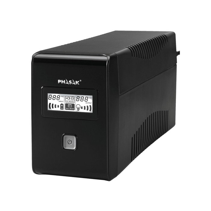 Phasak Esential 650VA SAI Interactivo con pantalla LCD PH 9465