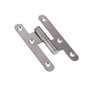 Pernio Inox Níquel de 100 mm Canto Redondo Izquierda PI-100 I (Caja de 20)