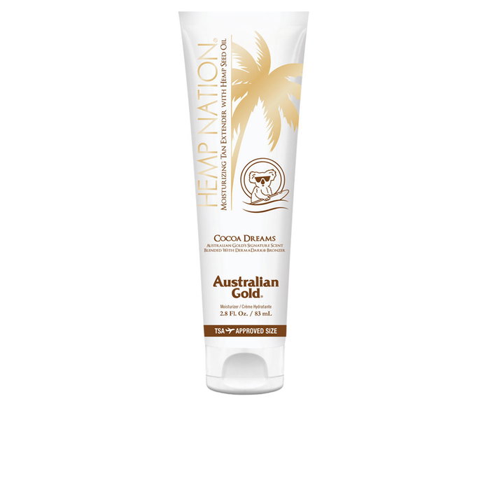 Australian Gold Hemp Nation Cocoa Moisturizer Tan Extender 500 g Australian Gold Hemp Nation Cocoa Moisturizer Tan Extender 500 g