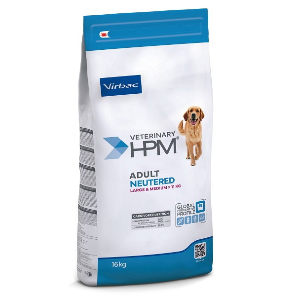 Virbac HPM Adult Neutered Large & Medium 16 kg Virbac HPM Adult Neutered Large & Medium 16 kg