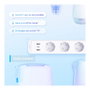 TP-Link Tapo P300 Regleta Inteligente con 3 Salidas AC y USB Blanco