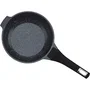GSW Sartén TITANIUM GRANIT Advanced - Saltear, Ø 24 cm, Aluminio Fundido, Apta para Inducción, Libre de PFAS, Negra - Ref: GSW4005643457651