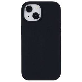 eSTUFF INFINITE RIGA Funda para iPhone 15 - Negra - 93% Material Reciclado