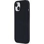 eSTUFF INFINITE RIGA Funda para iPhone 15 - Negra - 93% Material Reciclado