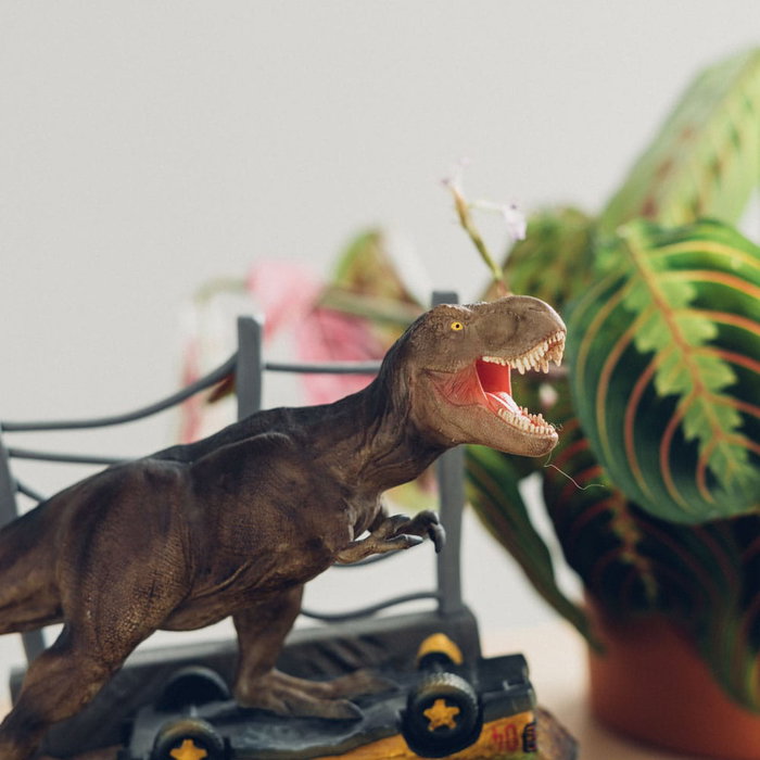 Jurassic Park Calendario perpetuo 3D