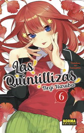 Las quintillizas 6, Negi Haruba - NORMA EDITORIAL