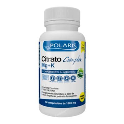 POLARIS Citrato Complex Magnesio Potasio 60 Comprimidos POLARIS Citrato Complex Magnesio Potasio 60 Comprimidos