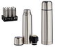 Kinvara Termo Acero Inoxidable 500 ml Color Metal 6.8 x 23.5 x 6.8 cm (Set de 12)