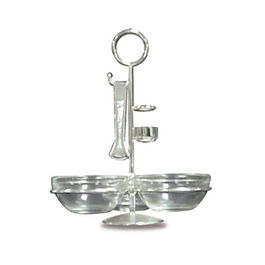 PARRINI & MIGLIORATI Azucarero Rotante de Plata con 3 Departamentos para Mesa