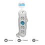 GSC Evolution Base múltiple Serie Estándar 4T 3x1.5mm 3M Blanco