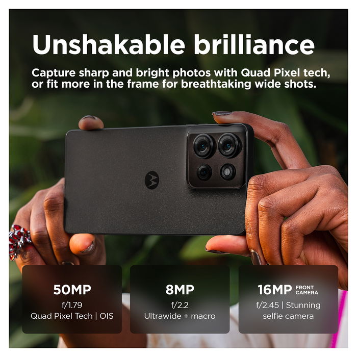 Motorola moto G75 5G Business Edition Smartphone, 6.78" Pantalla 120Hz, 8GB RAM, 128GB, Cámara 50MP, Android 14, Carga Rápida 30W, Resistente Agua/Pólvo IP68, Color Charcoal Gray Motorola moto G75 5G Business Edition Smartphone, 6.78" Pantalla 120Hz, 8GB RAM, 128GB, Cámara 50MP, Android 14, Carga Rápida 30W, Resistente Agua/Pólvo IP68, Color Charcoal Gray