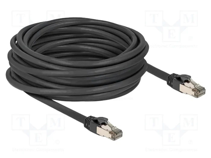 DeLOCK Cable de red RJ45 Cat.6A U/FTP ultraflexible 10 m negro DeLOCK Cable de red RJ45 Cat.6A U/FTP ultraflexible 10 m negro