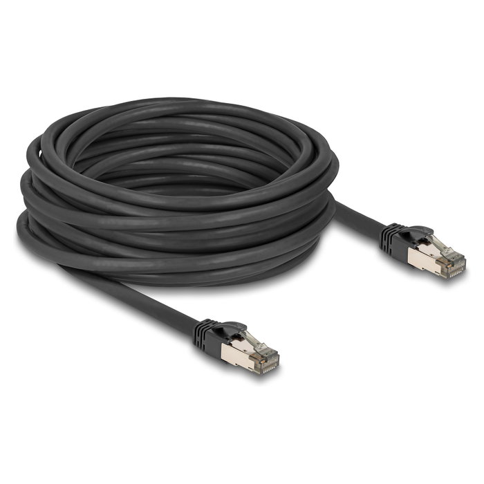 DeLOCK Cable de red RJ45 Cat.6A U/FTP ultraflexible 10 m Negro DeLOCK Cable de red RJ45 Cat.6A U/FTP ultraflexible 10 m Negro