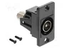 DeLOCK 91197 Conector coaxial F/IEC de montaje en panel
