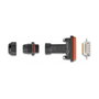 DeLOCK Conector D-Sub 15 pines macho con carcasa IP67 resistente al agua