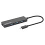 Manhattan Hub USB-C a 4 puertos USB-A 3.2 Gen 1 de 5 Gbps