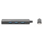 Manhattan Hub USB-C a 4 puertos USB-A 3.2 Gen 1 de 5 Gbps