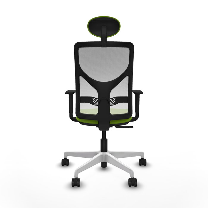 PIQUERAS Y CRESPO Silla de oficina Motilla Pistacho y Blanco PIQUERAS Y CRESPO Silla de oficina Motilla Pistacho y Blanco
