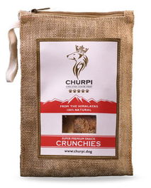 Churpi Crunchies Churpi 70gr Snack Masticable para Perros, 100% Natural, Alto en Proteínas, Sin Conservantes