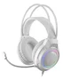 Mars Gaming MCP124PRO Combo Gaming 4en1 con Teclado H-Mech RGB en Español, Ratón de 3200 DPI, Auriculares FRGB y Alfombrilla Nanotextil - Blanco