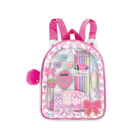 HOT FOCUS Mochila Butterfly con accesorios de escritura