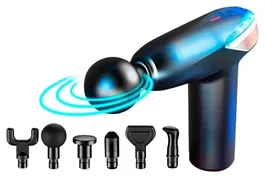 Extralink Massage Gun Lite con 6 cabezales intercambiables