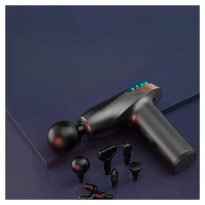 Extralink Massage Gun Lite con 6 cabezales intercambiables