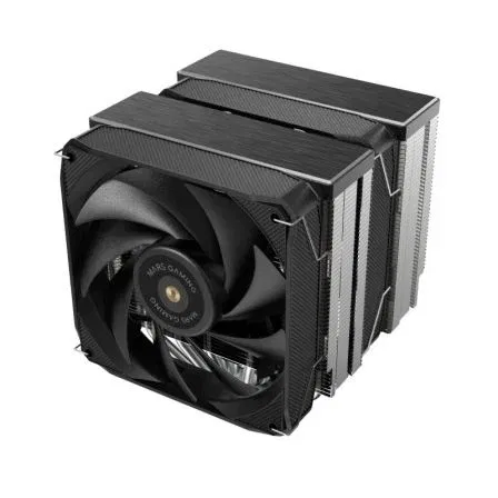 Mars Gaming MCPU-XU6 Disipador CPU Doble Torre con 2 Ventiladores 12cm, TDP 350W, HCT ULTRA, PWM