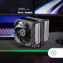 Mars Gaming MCPU-XU6 Disipador de CPU Doble Torre Negro 350W TDP