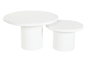 DKD Home Decor Mesa Centro Set de 2 Piezas 75 x 75 x 35 cm Madera Reciclada Mango