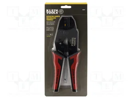 Klein Tools 3005CR Crimpadora con trinquete para terminales de cable y aislados