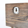 Hanah Home Boruraf183 Colgador de Tubo Bohemio Rústico Industrial Nogal