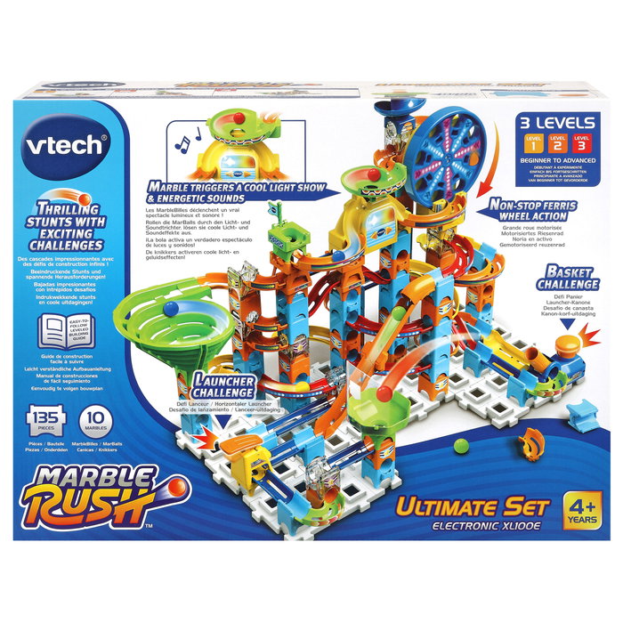 VTech Marble Rush Ultimate Set XL 100 E con 133 piezas VTech Marble Rush Ultimate Set XL 100 E con 133 piezas
