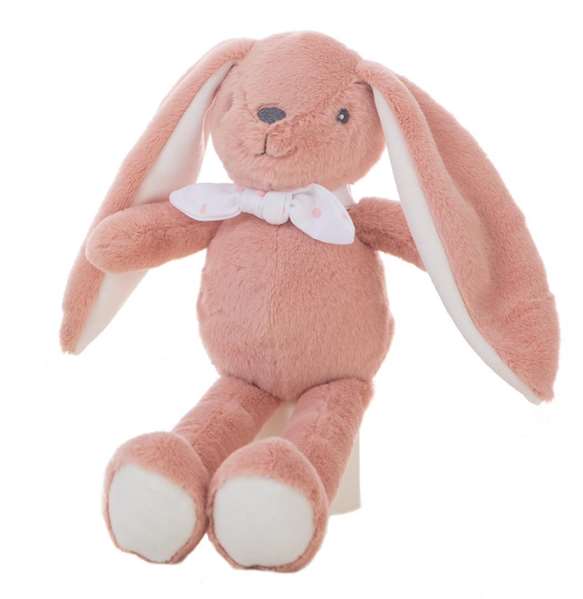 Creaciones Llopis Conejo Luna 50 cm Rosa Empolvado, Gris