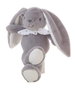 Creaciones Llopis Conejo Luna 50 cm Rosa Empolvado, Gris